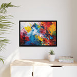 Emotional Echoes: Abstract Canvas Masterpiece