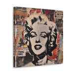 Collage emblématique : Marilyn Monroe dans la culture pop