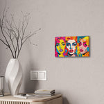 Neon Nostalgia: Faces of 80s and 90s Retro Glam