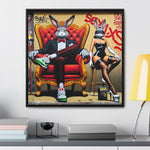 Glamour and Grit: Graffiti Fusion of Playfulness and Opulence