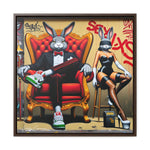 Glamour and Grit: Graffiti Fusion of Playfulness and Opulence