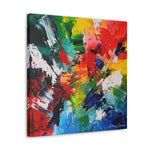 Expression dynamique : palette abstraite