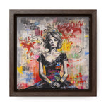 Urban Elegance: Vibrant Graffiti