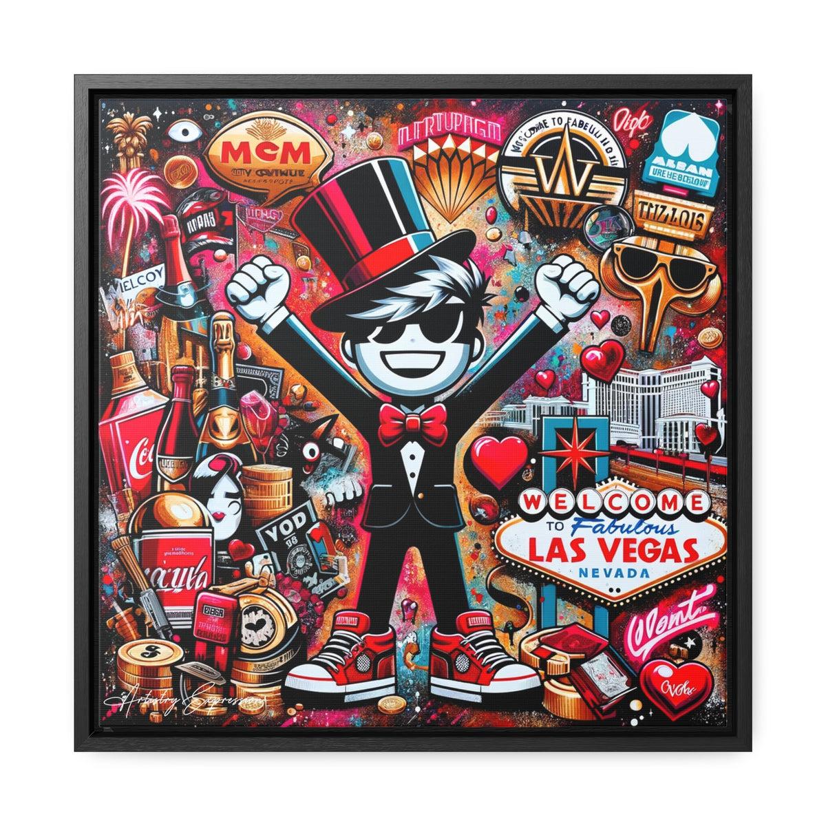 Urban Adventure: Graffiti Journey Through Las Vegas