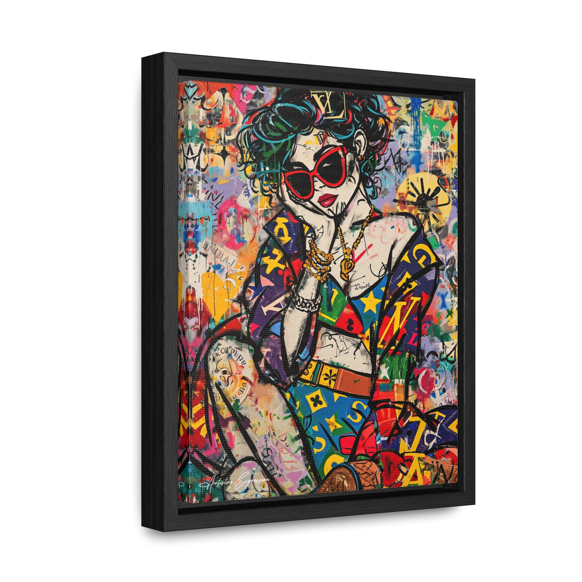 Glamour Tagged: Stylish Graffiti Goddess
