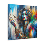 Urban Expression: Graffiti Sculpture in Color