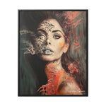 Radiant Charm: Portrait of an Artistic Glamour Lady