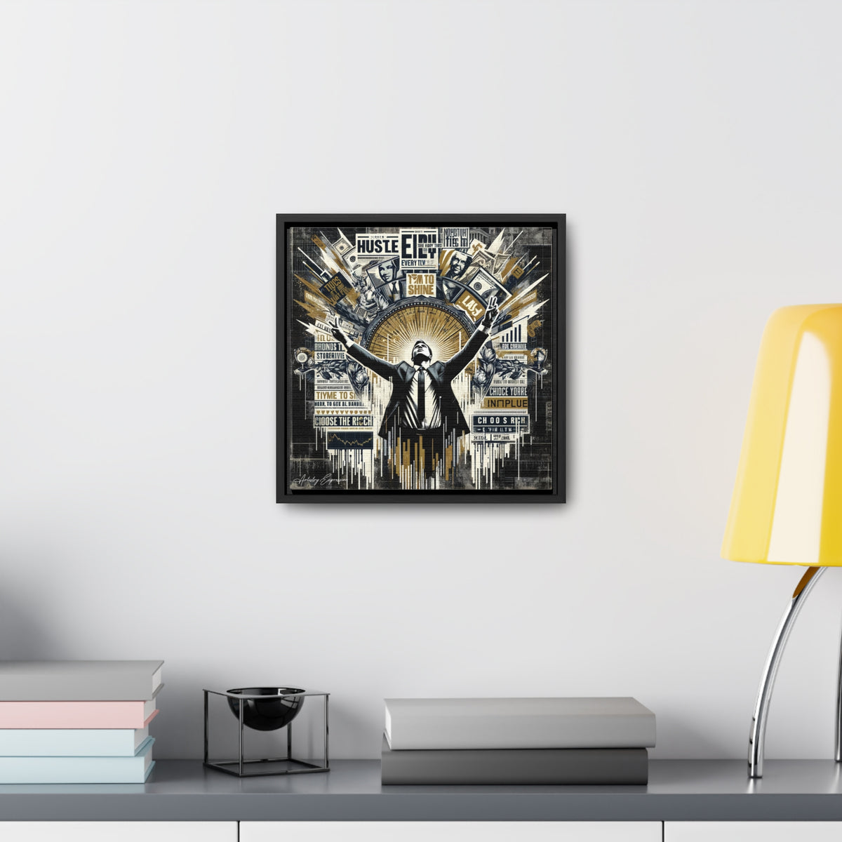 Success Symphony: Graffiti Ode to Financial Triumph