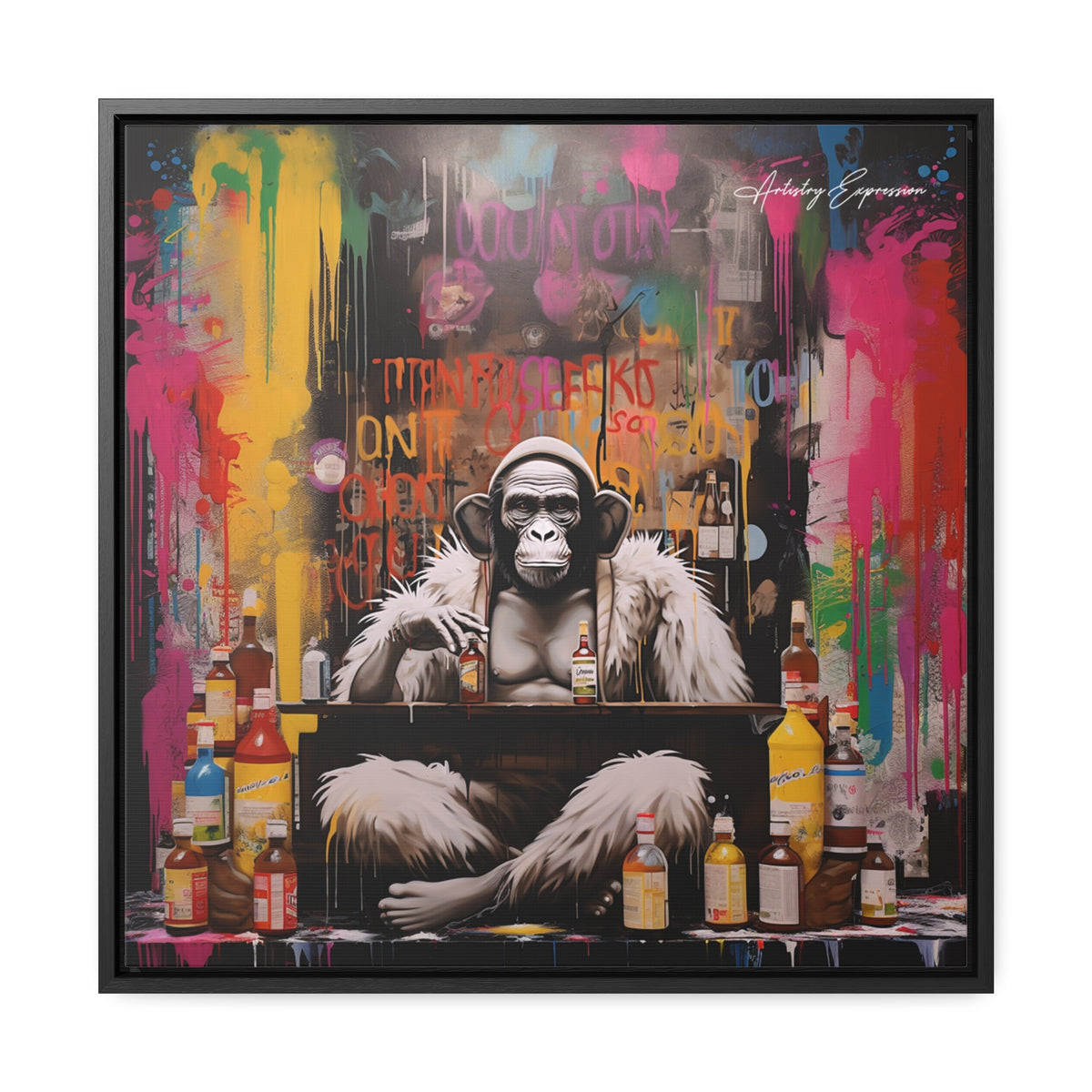 Wild Night Out: Gorilla Hangout in Color