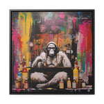 Wild Night Out: Gorilla Hangout in Color