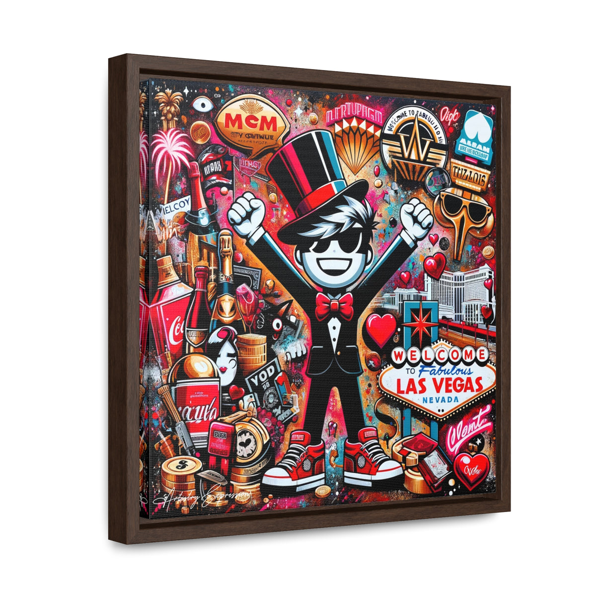 Urban Adventure: Graffiti Journey Through Las Vegas