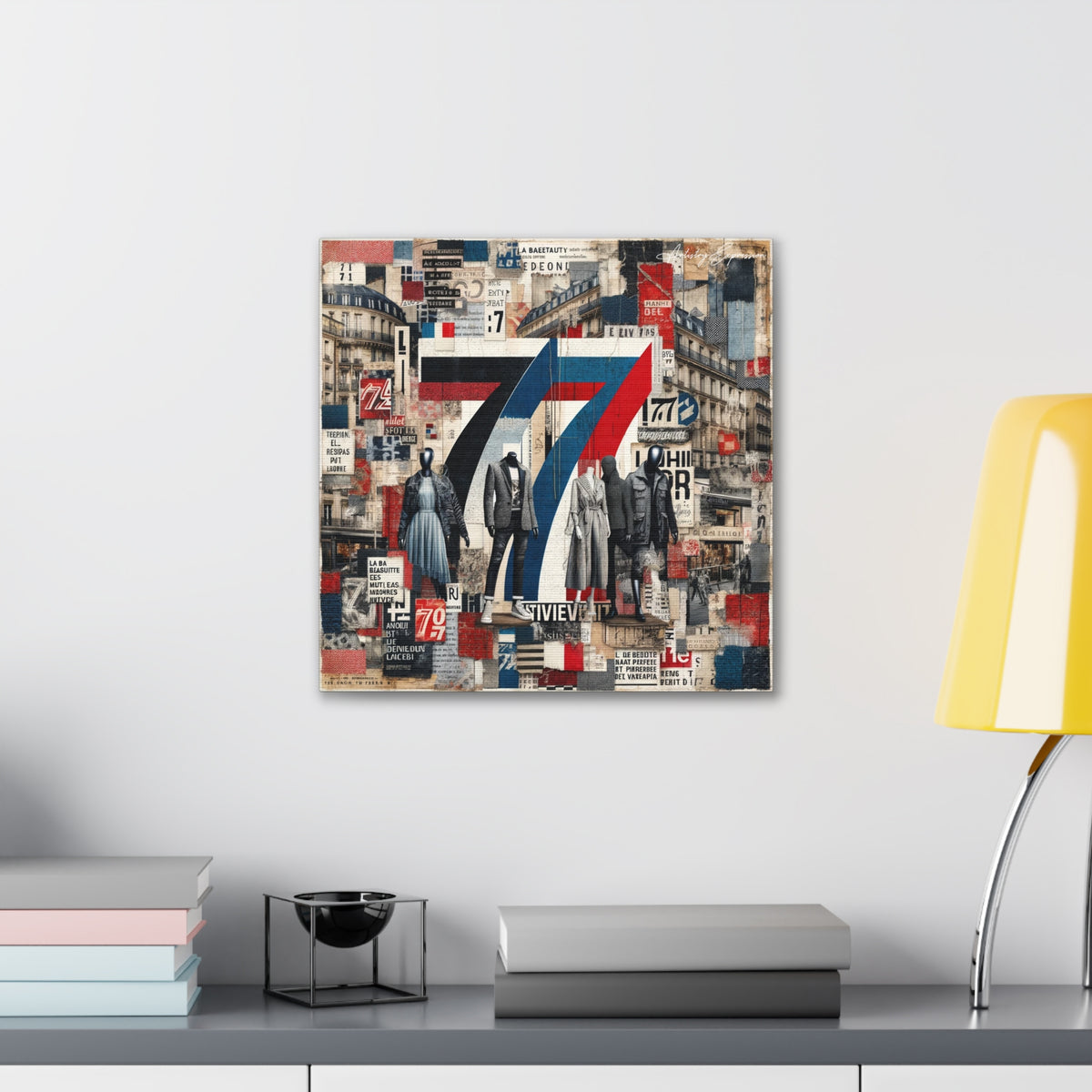 Graffiti Glam: Bold Celebration of Luxury and Festivity