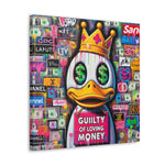 Luxury Lament: Graffiti Art on Obsession with Money