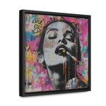 Expression éphémère : portraits graffitis