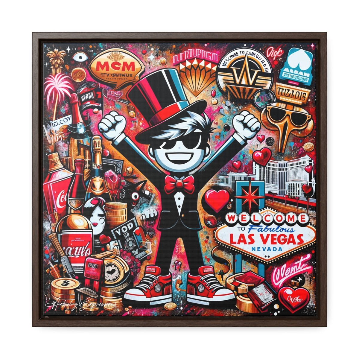 Urban Adventure: Graffiti Journey Through Las Vegas