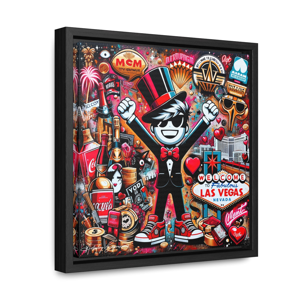 Urban Adventure: Graffiti Journey Through Las Vegas