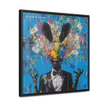 Whimsical Urban Portrait: A Splash of Color