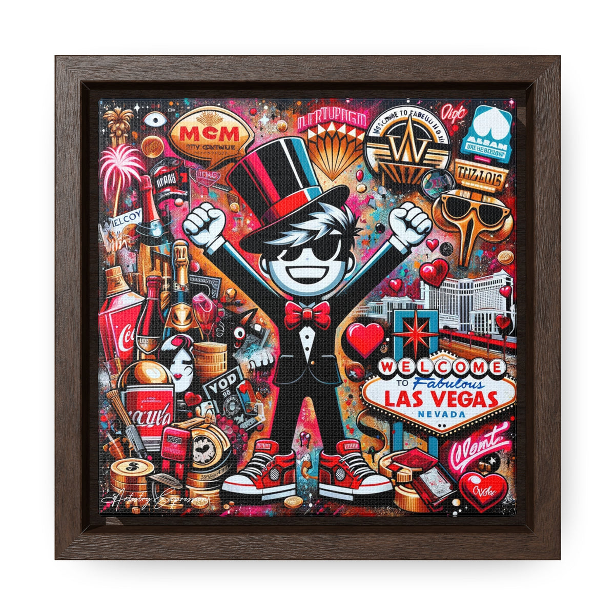 Urban Adventure: Graffiti Journey Through Las Vegas