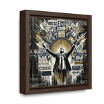 Success Symphony: Graffiti Ode to Financial Triumph